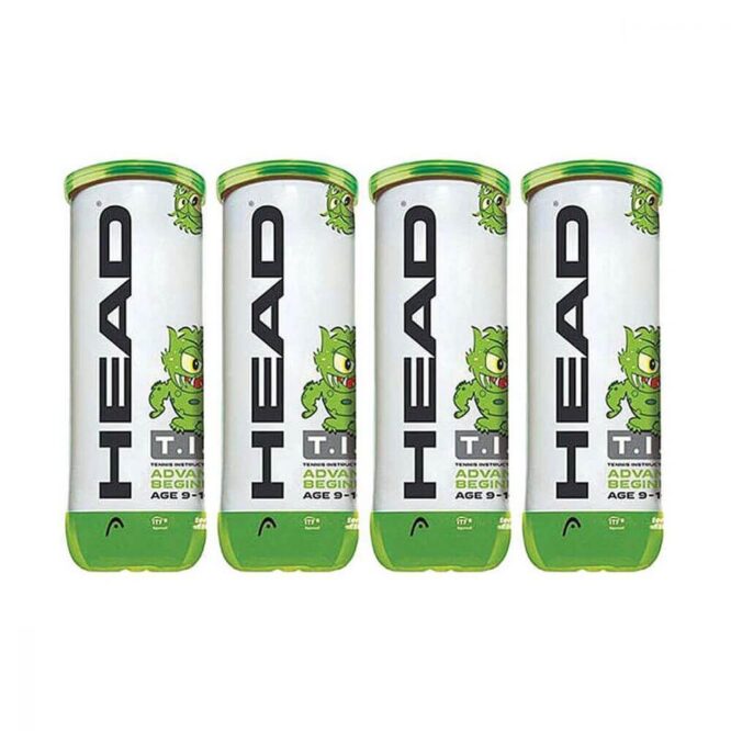 Head T.I.P. Green Tennis Balls (3 balls per can)