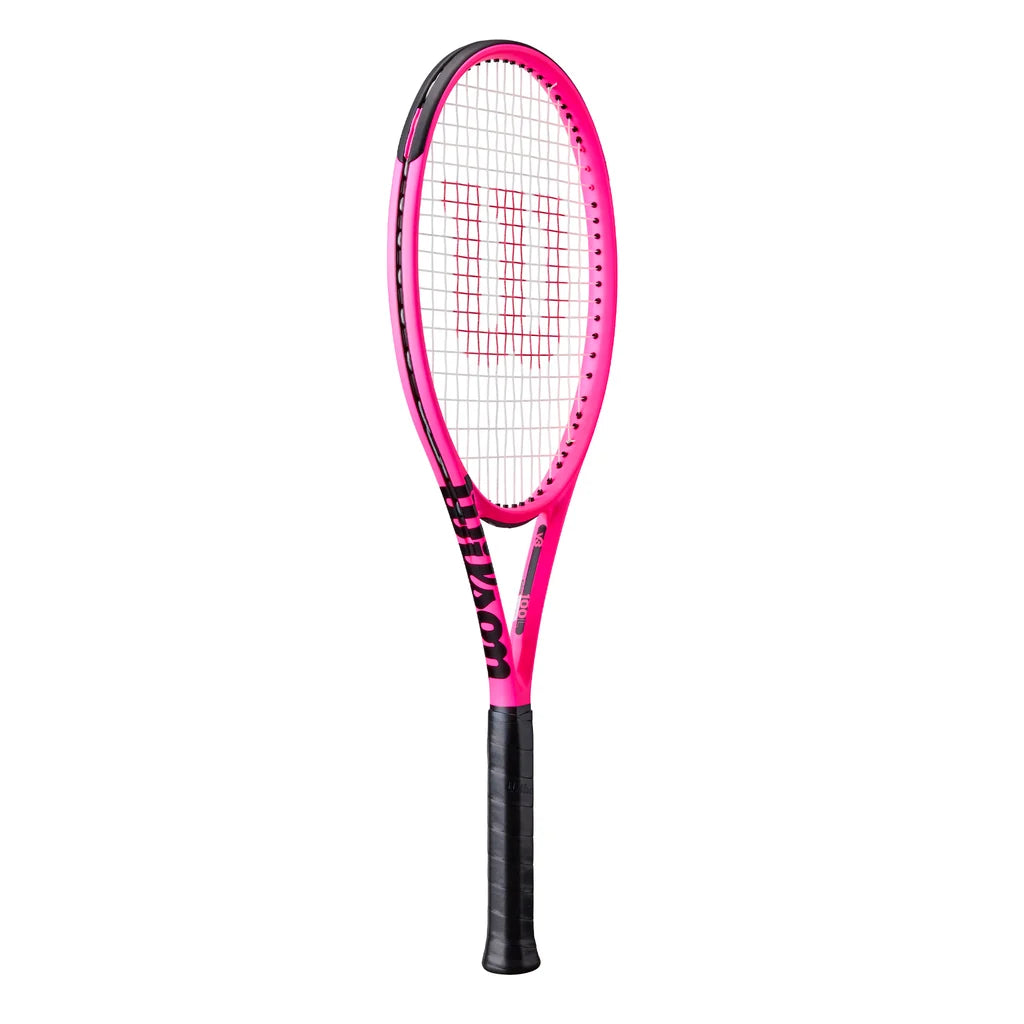 Wilson Clash 100L v3 Pink Limited Edition Tennis Racket (280g) (Unstrung)