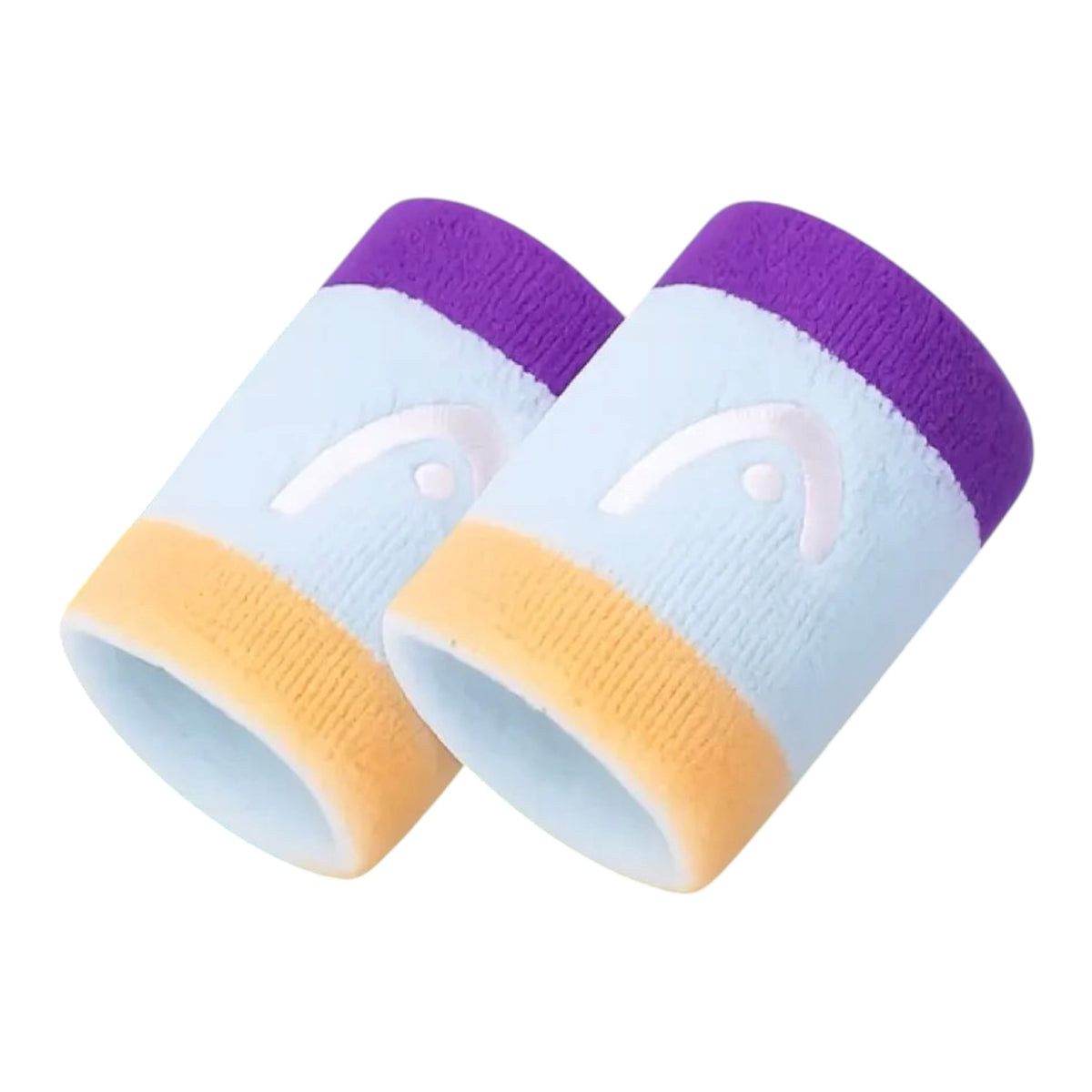 Head Singlewide 2.5” Wristbands (a pair) (Striped Colours) - SportStation HK