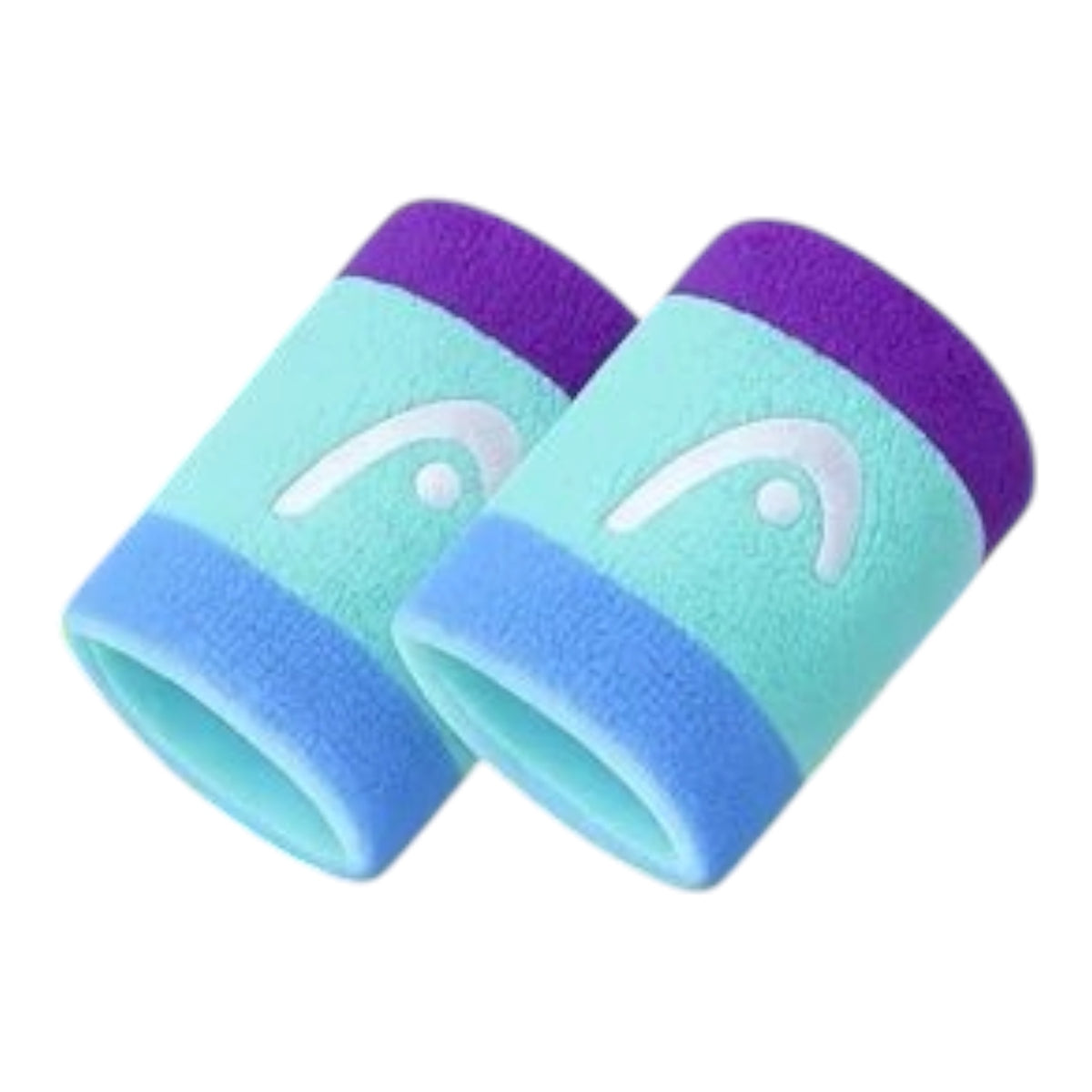 Head Singlewide 2.5” Wristbands (a pair) (Striped Colours) - SportStation HK