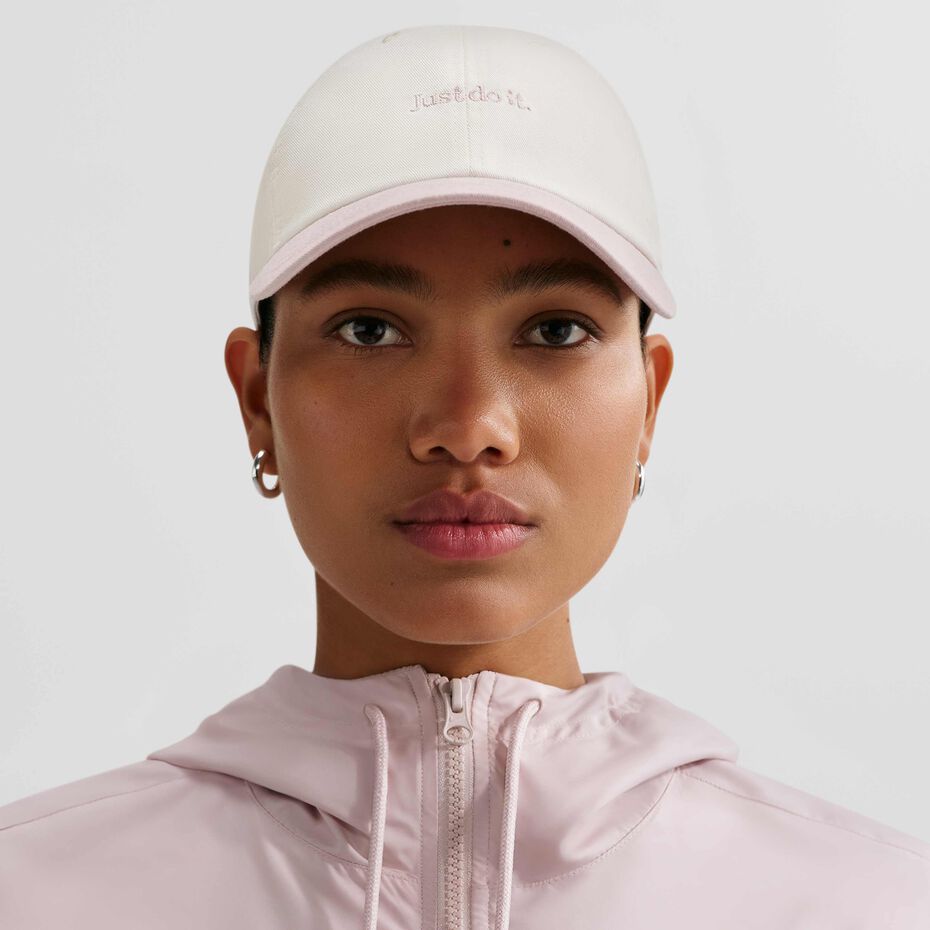 Nike Unisex Unstructured Club JDI Cap (Sail/Particle Rose/Particle Rose)