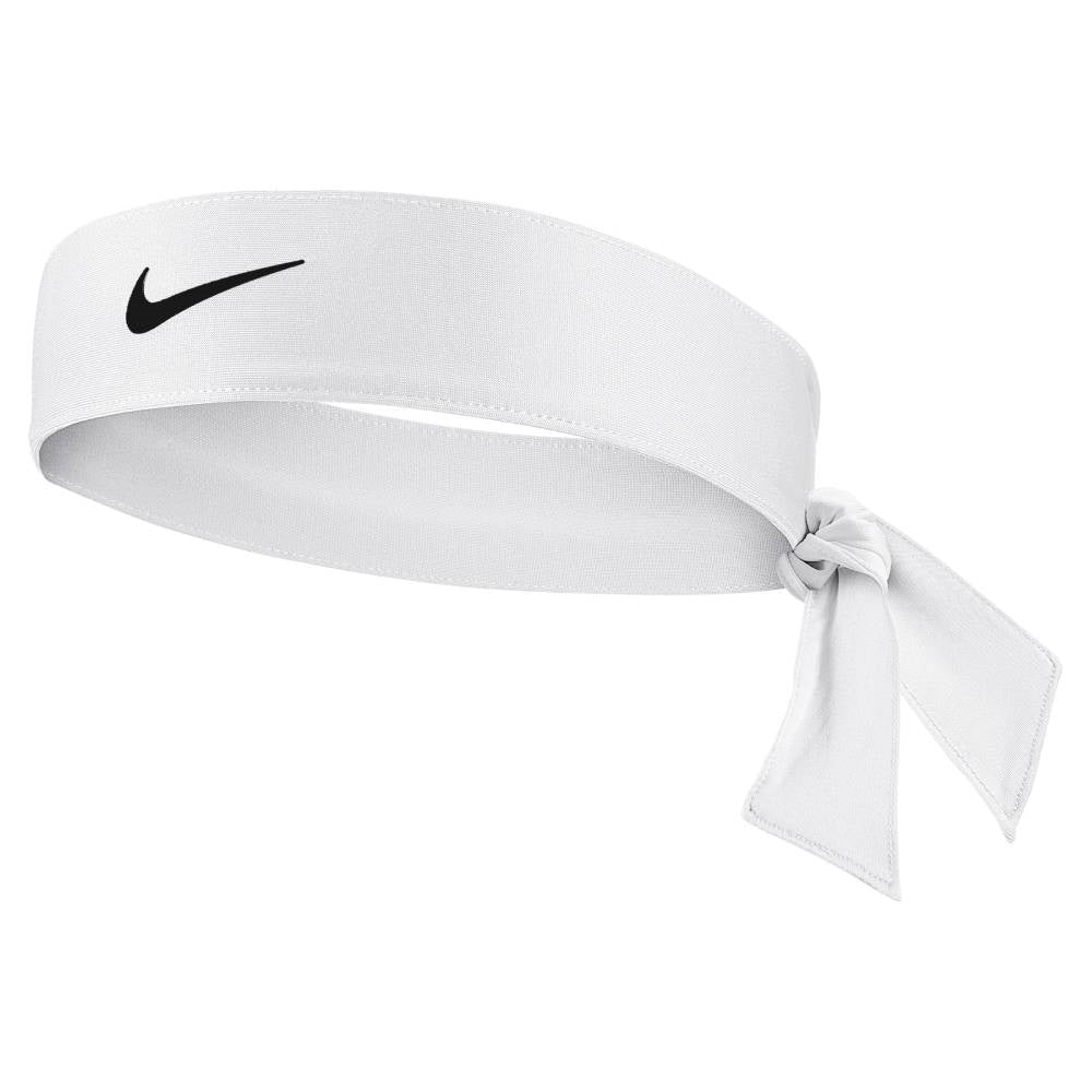 Nike Women's Tennis Premier Dri-Fit Head Tie (White / Black) - SportStation HK