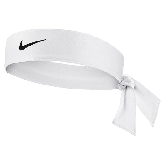 Nike Women's Tennis Premier Dri-Fit Head Tie (White / Black) - SportStation HK