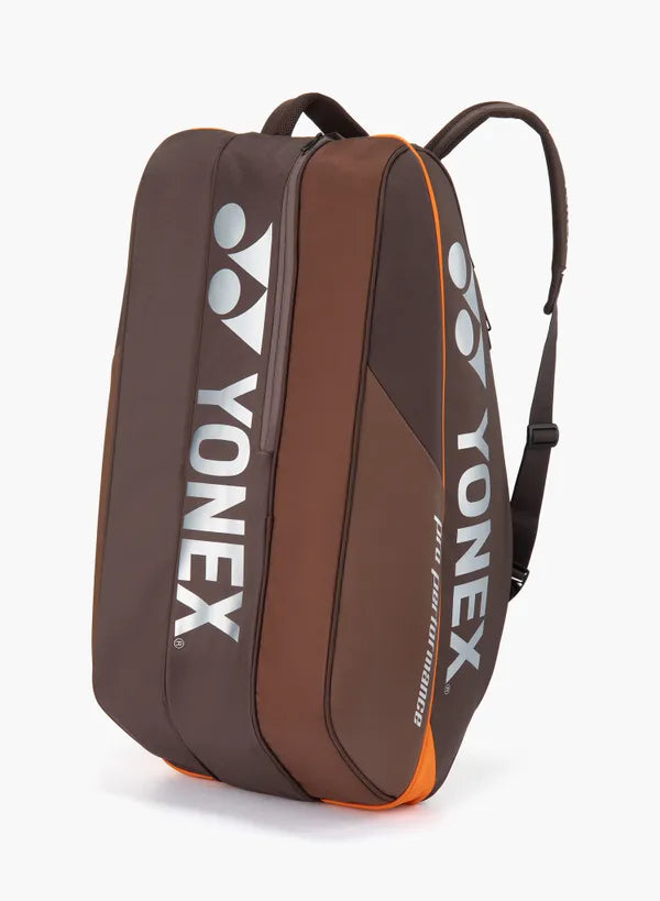 Yonex Pro (9 Pack) Racket Bag (Espresso Brown)