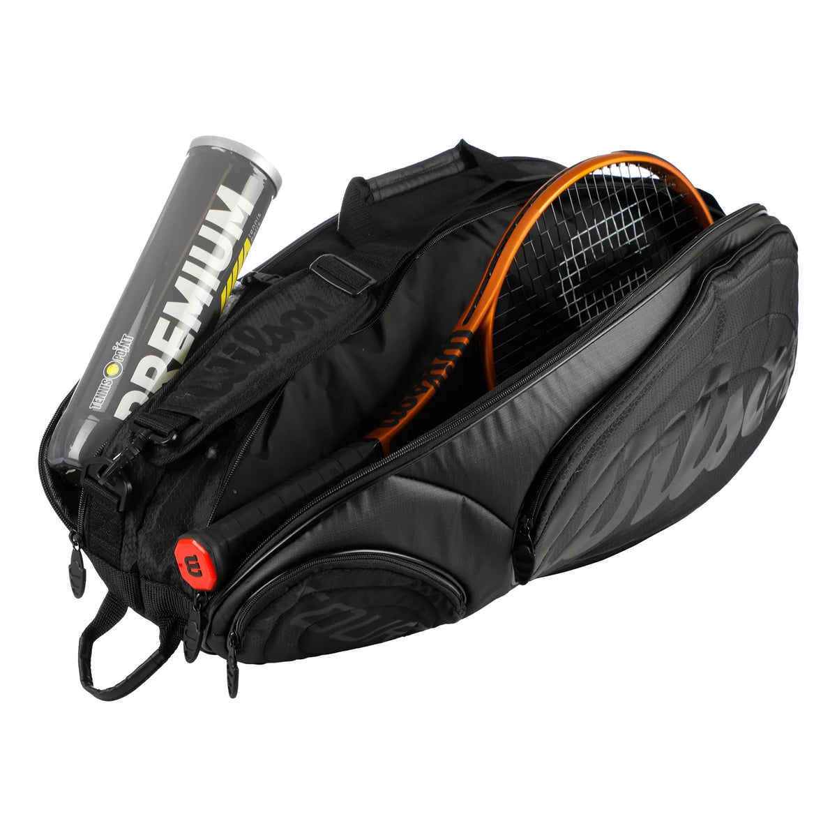 Wilson Tour (6 Pack) Racket Bag (Black)