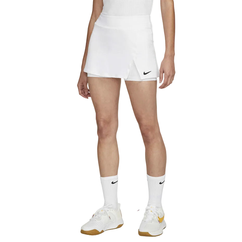 Nike Dri-FIT Women's Court Victory Tennis Skirt (White)