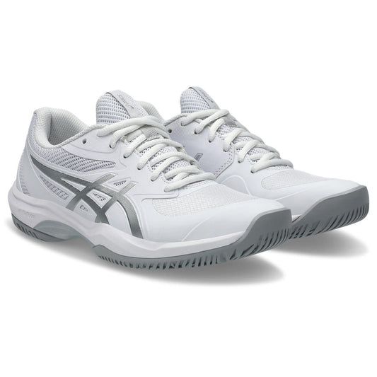 Asics Game FF Women's Tennis Shoes (White-Pure Silver)