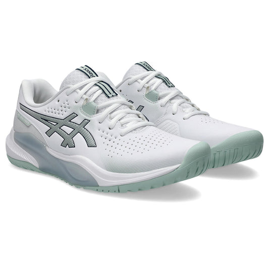 Asics Gel-Challenger 15 Men's Tennis Shoes (White-Lichen Rock)