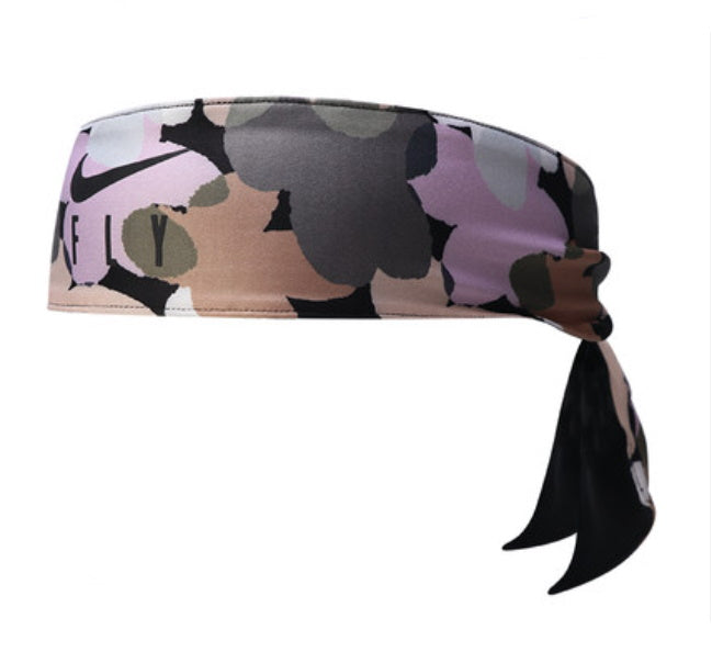 Nike Dri-Fit Fly Head Tie (Pink pattern)