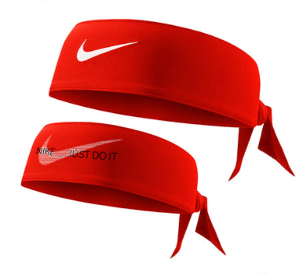 Nike Dri-Fit Reversible Head Tie (Red Just Do It)