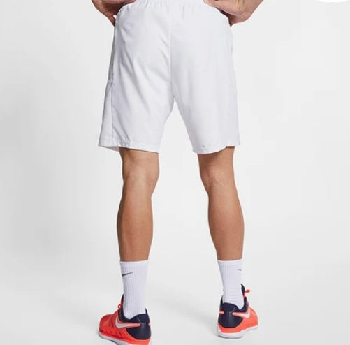 Nike Men’s Court Dri-FIT Quick Dry Tennis Shorts 9-inch (White) 939266