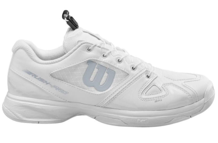 Wilson Rush Pro QL Junior Kids Tennis Shoe (White)2