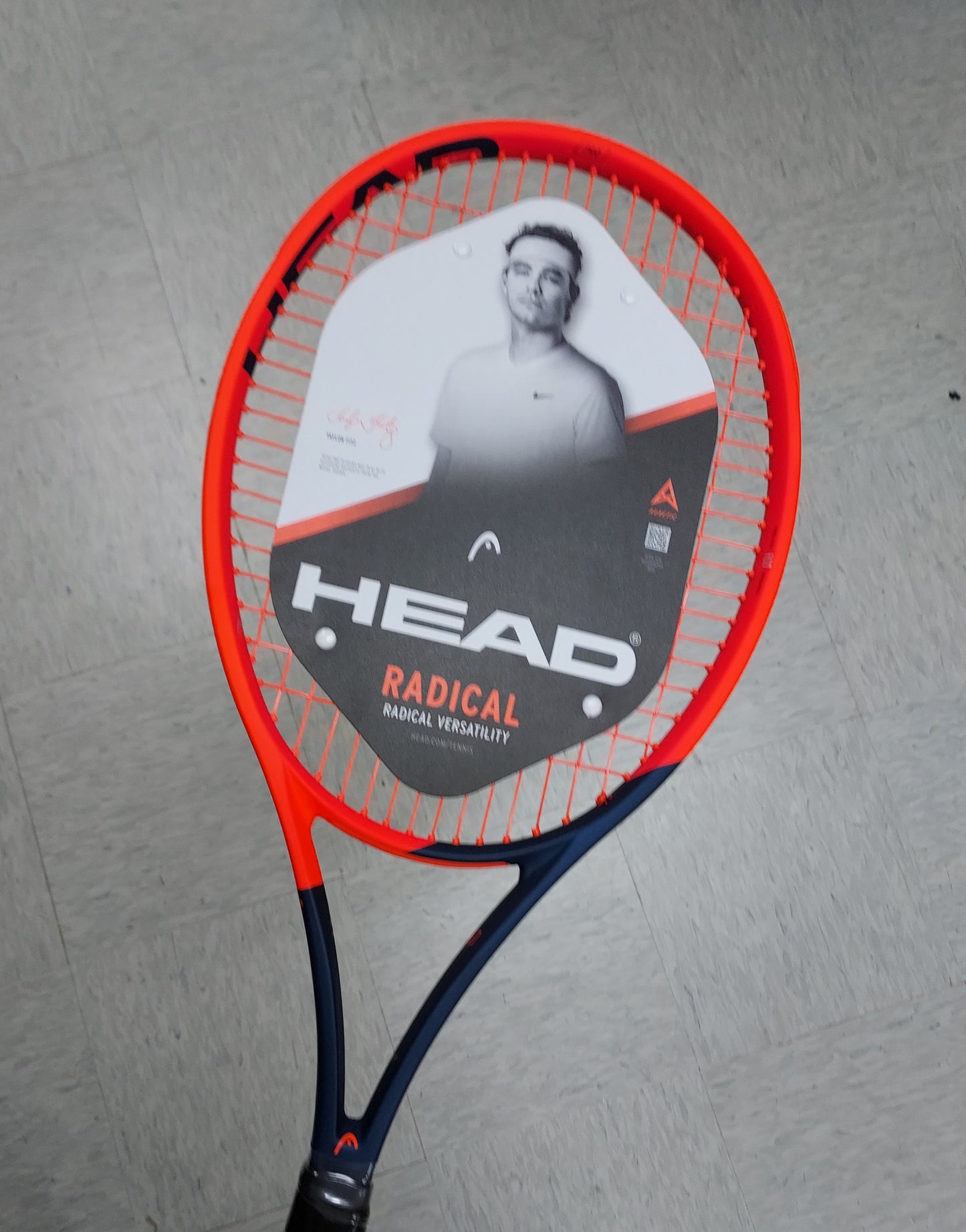 Head Radical Pro 2023 Tennis Racket (315g) (Strung with HEAD Lynx Tour @ 52lbs)