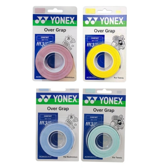 Yonex Artist Collection Over Grap Overgrip (3 pieces)